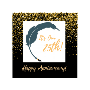 25th Anniversary graphic